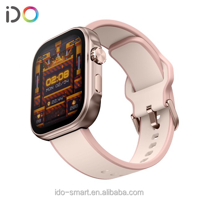 Factory Sale 3ATM 5ATM Waterproof Smartwatches BT Calling Smart Watch with Music Control Email Dial Call Alexa Voice Features