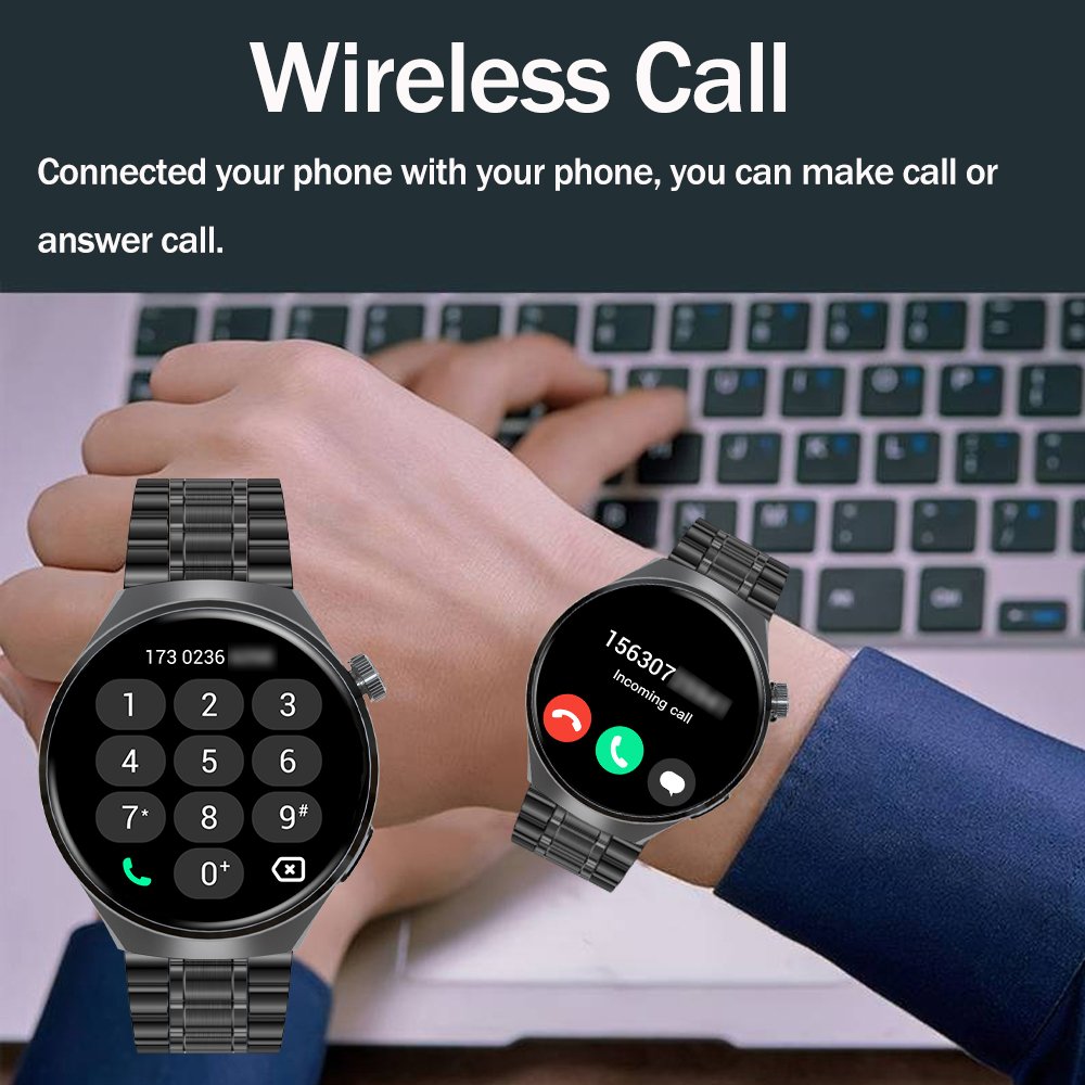 SENBONO V19 Smart watch Men 1.39'' HD screen BT calling Waterproof Heart rate Sports Fitness Bracelet woman Men Smartwatch