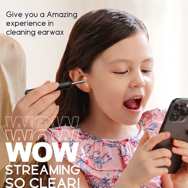 Bebird R1 1080P Waterproof Smart Ear Monitor OLED Display WiFi 4G App Control Android Operation Bar Design 1-Year Accessory