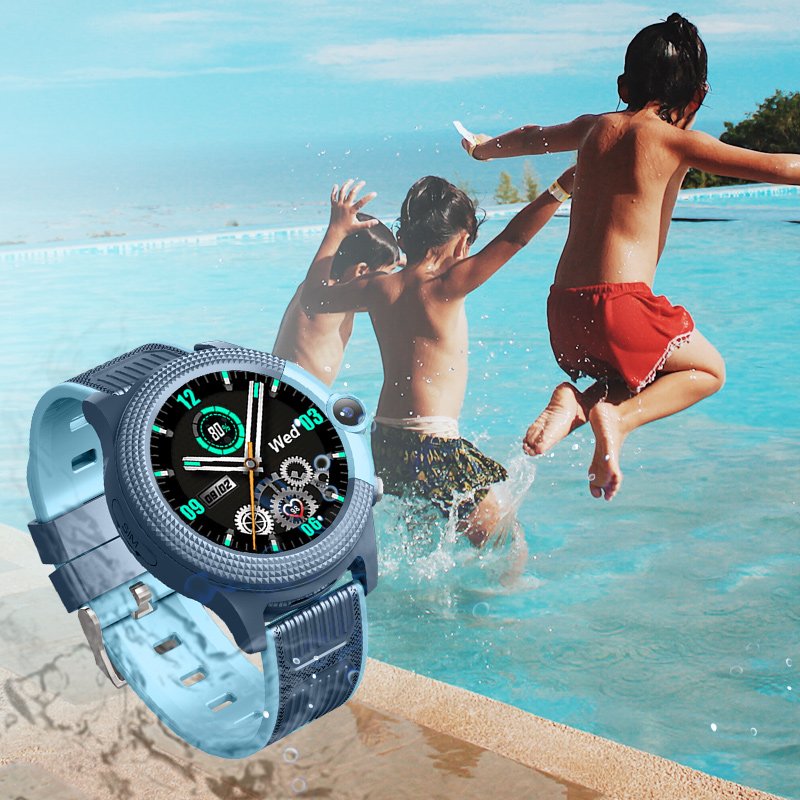 4G Kids smart watch D36 SOS with GPS WIFI Video call two way call text message Pedometer Sleep GPS smartwatch for child