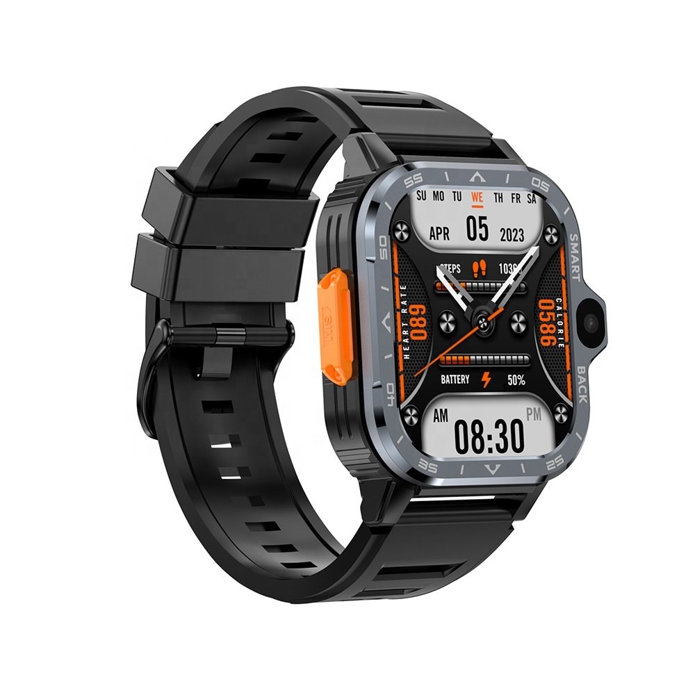 PGD Smart Watch 4G Android 8.1 1.99" Screen Waterproof Video Phone Call Wifi GPS Camera Reloj Smartwatch 2023