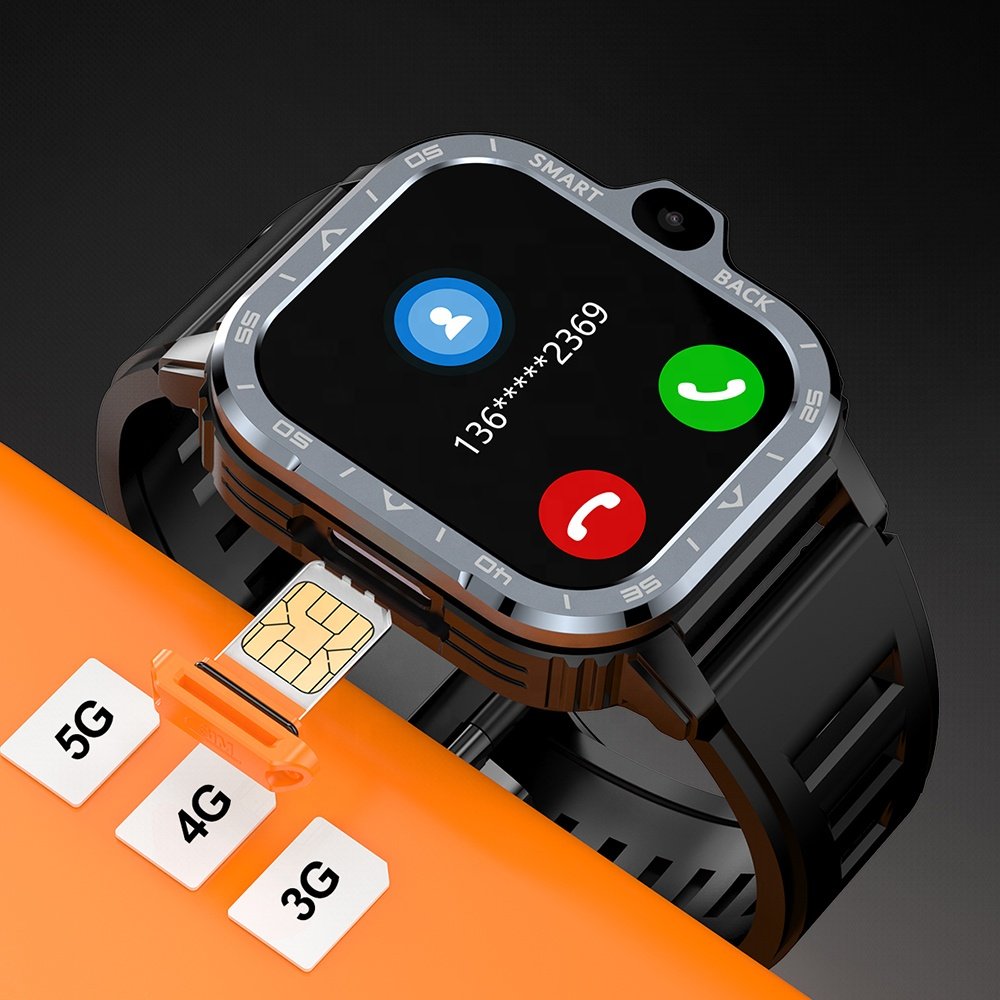 PGD Smart Watch 4G Android 8.1 1.99" Screen Waterproof Video Phone Call Wifi GPS Camera Reloj Smartwatch 2023