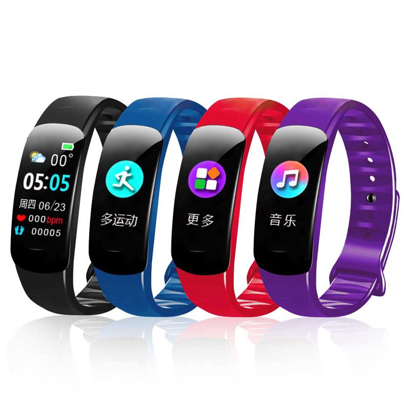 oem odm Sport smart band Customization IP67 waterproof portable C1PLUS smart watch for Sleep Tracker
