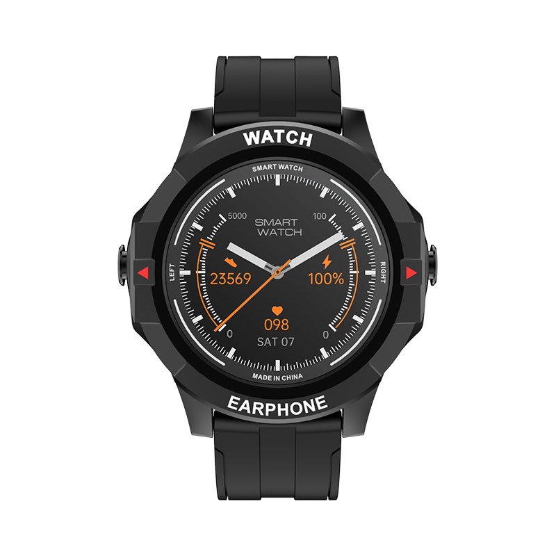 New design N15 Bracelet 2 in 1 Smart watch with Wireless Earbuds 1.28inch Screen Support 64MB Card 300mAh Battery