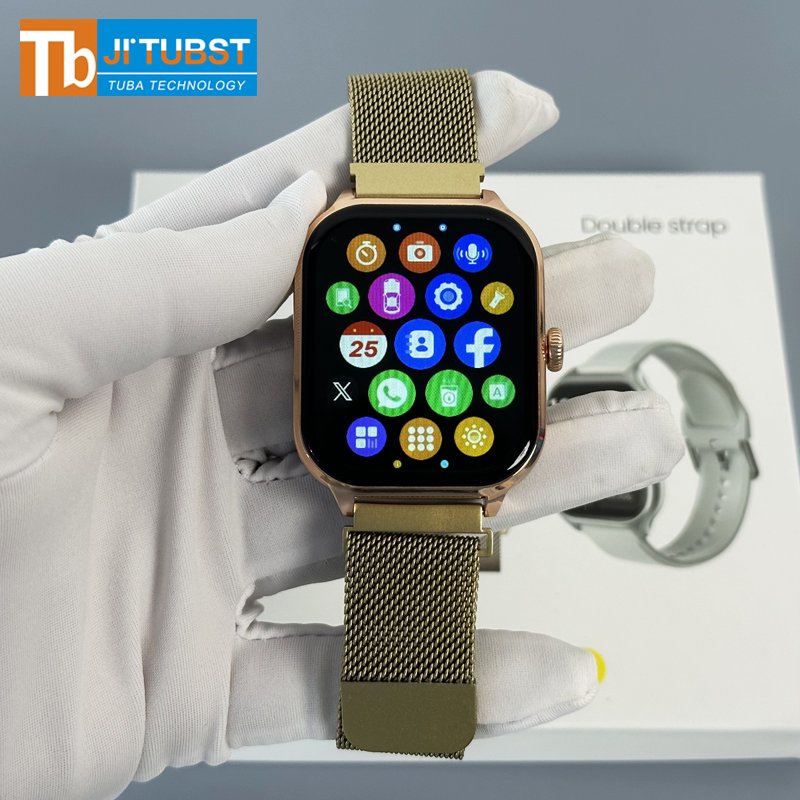 GTS4 cheap android reloj smartwatch montre connecte stainless steel strap gts 4 fashion relojes smart watch 2024 for men women
