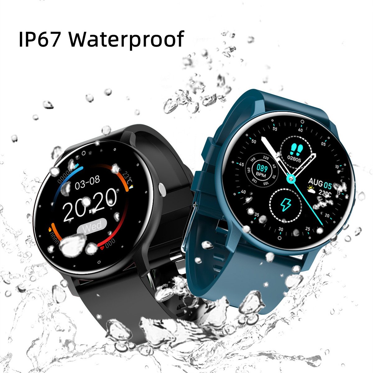 Maxtop Updated Smartwatch Best Ip67 Waterproof Activity Tracker Smart Watch For Phone