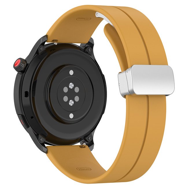 Replacement Magnetic Folding Buckle New Styles Sports Silicone Smart Watch Bands for Garmin venu GT3 AMAZFIT 2 stratoS