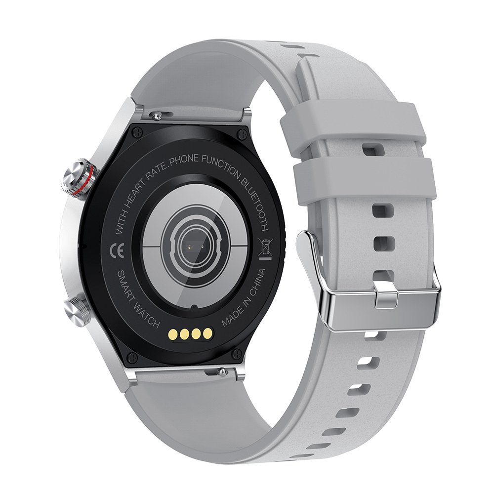 Dual Strap QW33 Smartwatch Man Reloj Inteligente Para Hombre Sport Watch IPS Touch Screen NFC Smart Watch 2024 With Round Dial