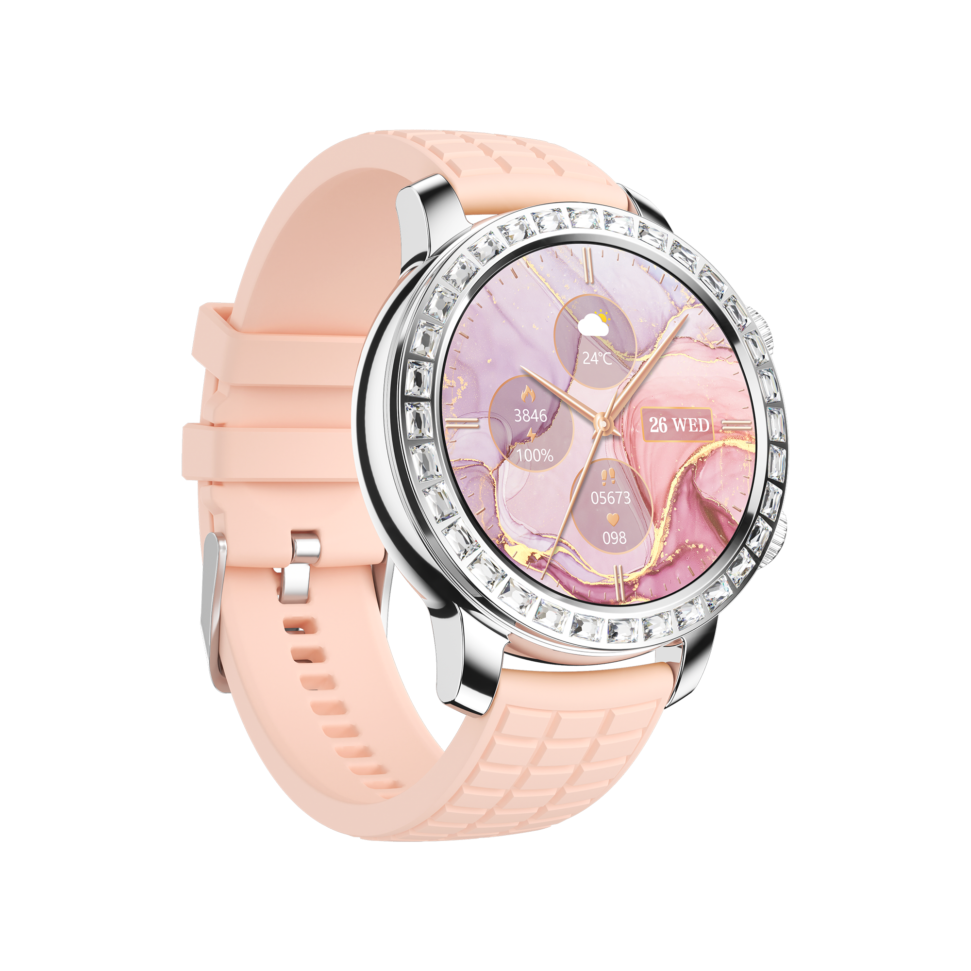 Newest Z95 mini 1.30inch AMOLED Screen smart watch Health monitoring Voice assistance luxury watch for Women
