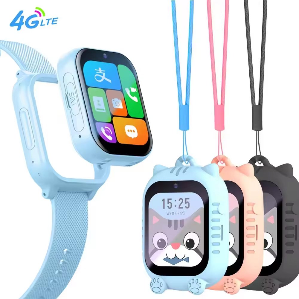 2024 Kids Smartwatch GPS+LBS+AGPS+Wifi Positioning 4G Video Call with Sim Card K26 Smart Watch Xmas Gift Set
