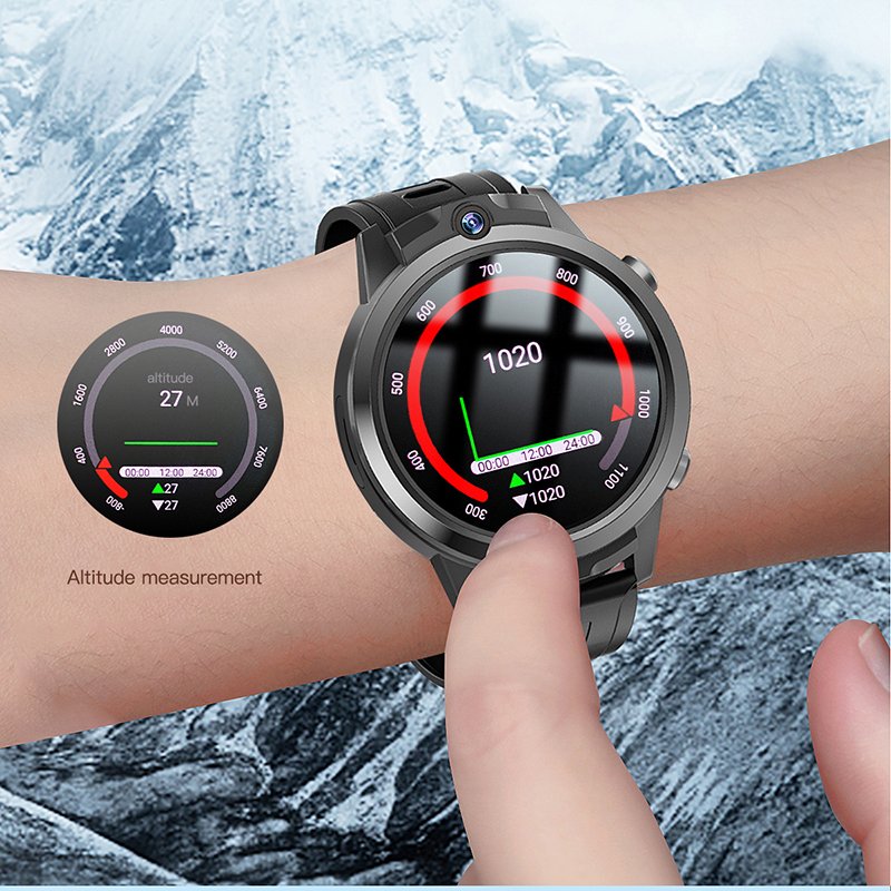 Powerful 4G LTE Smart Watch for Man App Download Waterproof GPS Bracelet SIM Card Wifi Android Fitness Sport Smartwatch