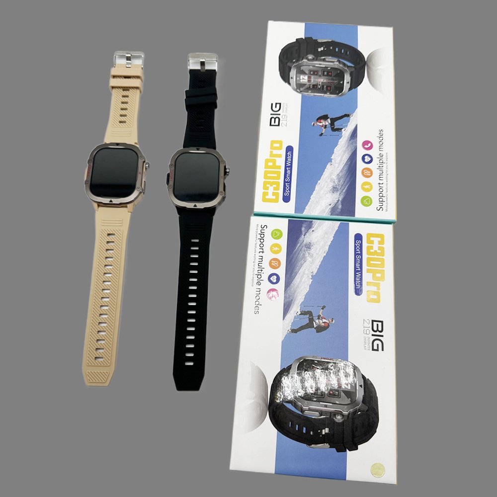 C30 pro 2024 Newest upgrade Smart Watch BT call sport fitness IP67 waterproof Men dive sports Smartwatch
