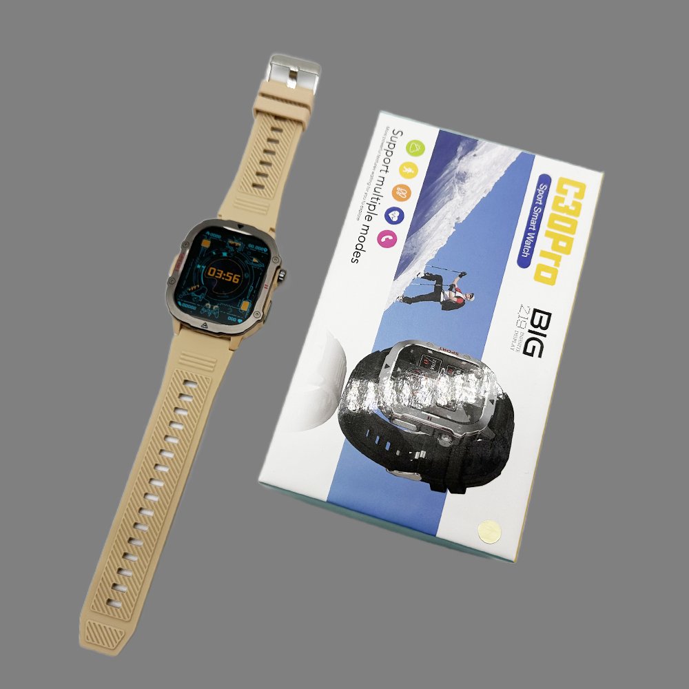 C30 pro 2024 Newest upgrade Smart Watch BT call sport fitness IP67 waterproof Men dive sports Smartwatch