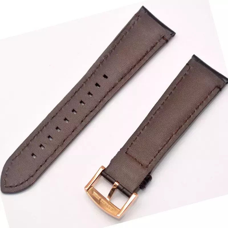 MINGJIANG leather for watch strap, leather straps for smart watches croco leather watch strap