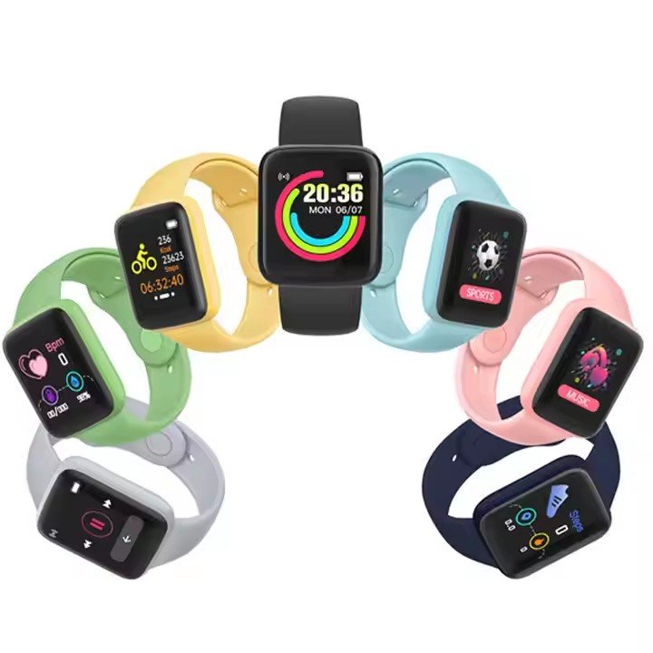2024 Fashion Colorful L112s Macaron smart watch smartwatch 2022 new arrival L112 d20 d20s y68 y68s cheap reloj inteligente