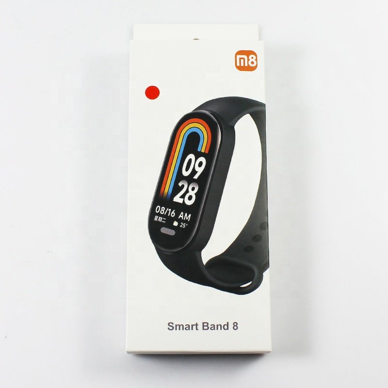 M8 Smart Watch Touch Screen Smartband Fitness Health Tracker Heart Rate Blood Pressure Monitoring M8 Smart Bracelet