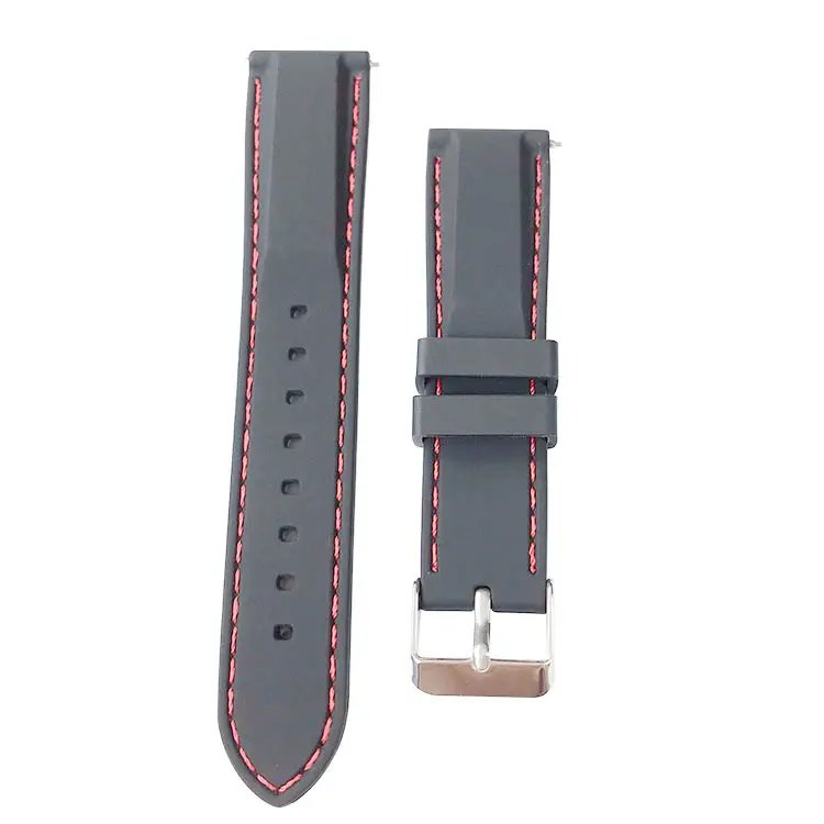 Silicone Rubber Sport Smart Watch Straps Womens Men Belts Quick Release Fit Watch Band Replacement For Garmin 5s 20mm 22mm