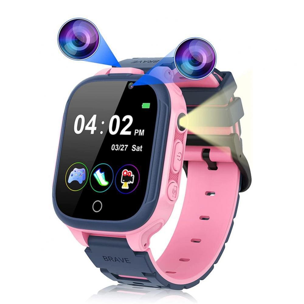 Kids 4G Smart Watch SOS GPS Location Video Call Sim Card For Children SmartWatch Camera Waterproof Watch For Boys Girls Present