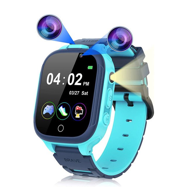 Kids 4G Smart Watch SOS GPS Location Video Call Sim Card For Children SmartWatch Camera Waterproof Watch For Boys Girls Present