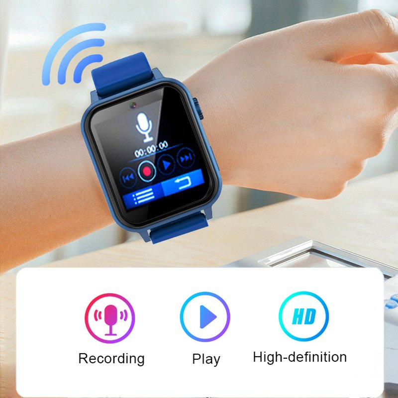 Kids Game Smart Watches With 18 Games HD Touch Screen Video Camera Music Player Alarm Clock Gifts For 5-12 Year Olds Kids Boys
