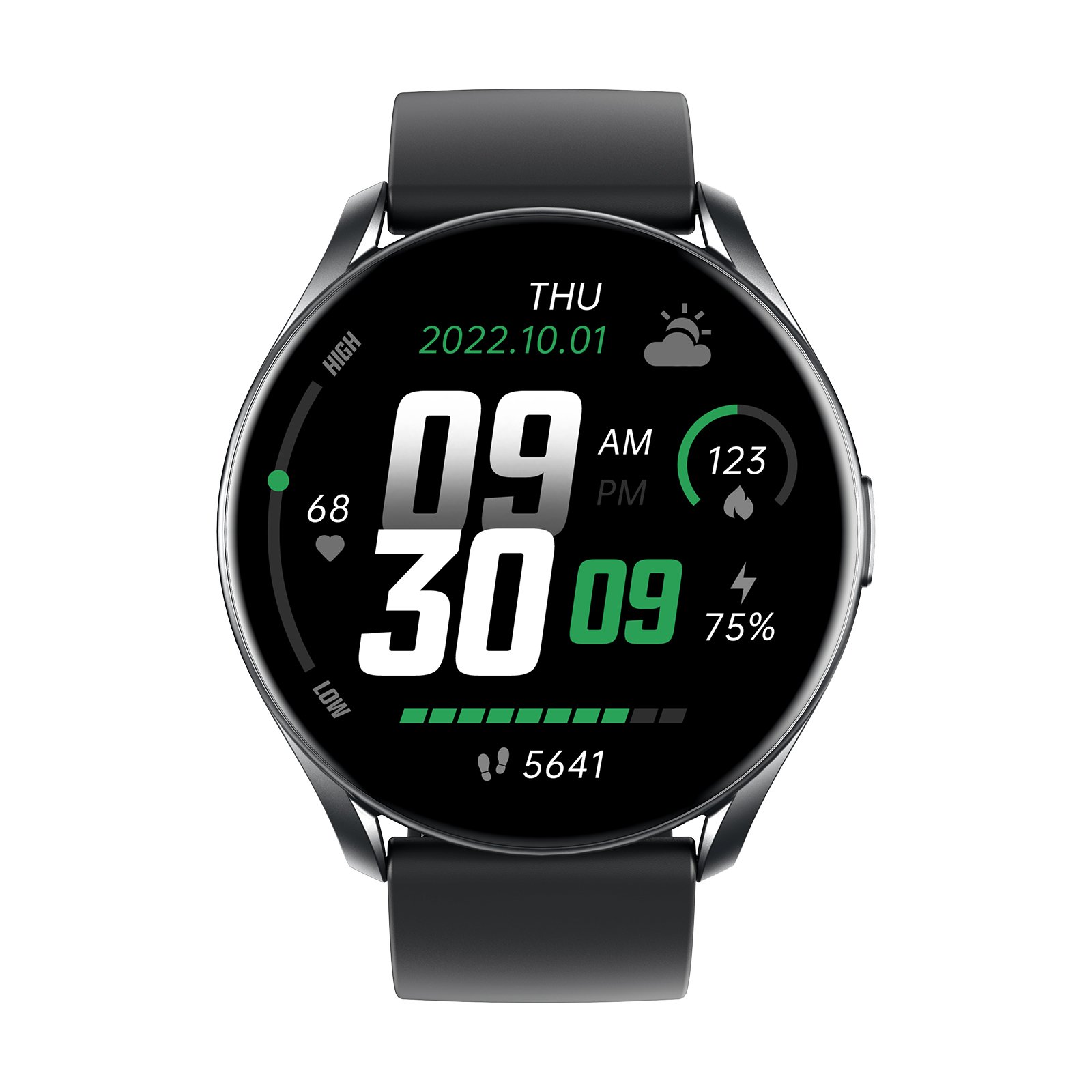 GTR1 Smart Watch 1.28 Inch TFT Screen Full Touch Sport Health Monitoring Wearable Device for Men Women