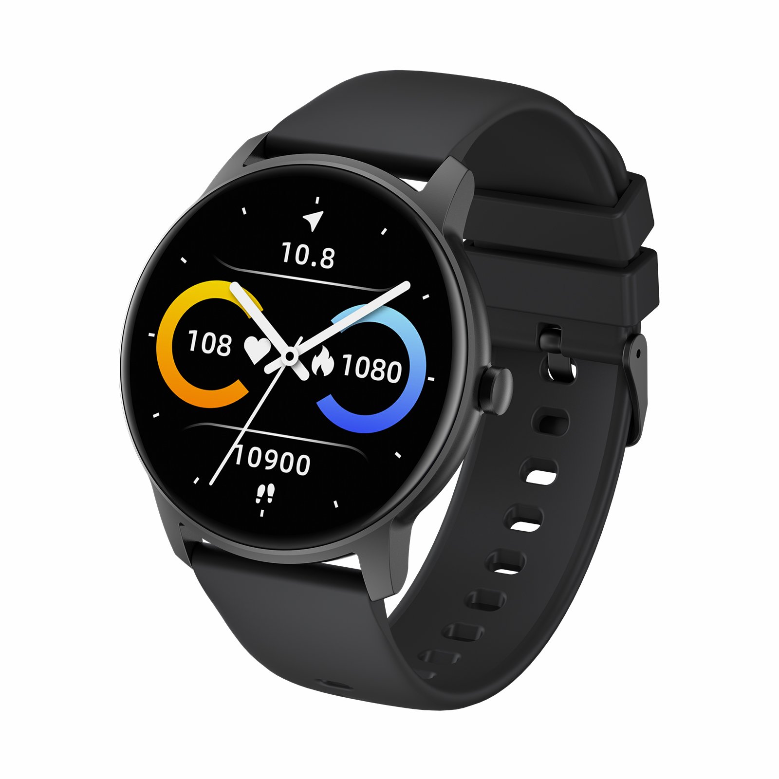 Kingwear Factory direct ip68 waterproof touch display smart bracelet smartwatch men round smart watch
