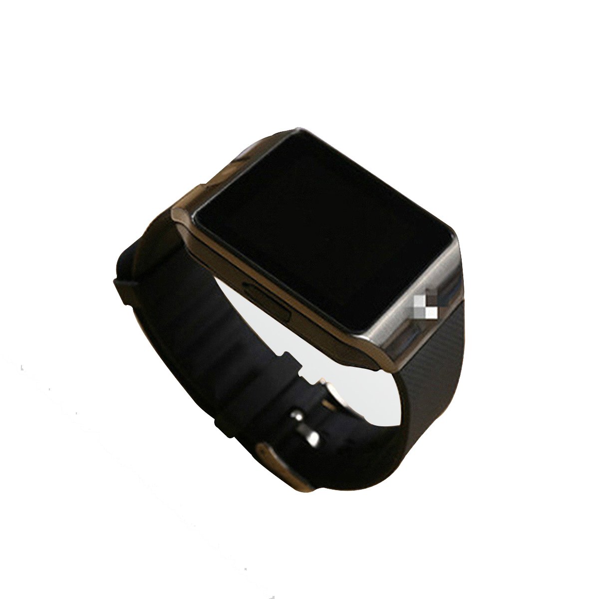 Cheap price touch screen men Sim card built smart watch 2020 and cell phone P6 black