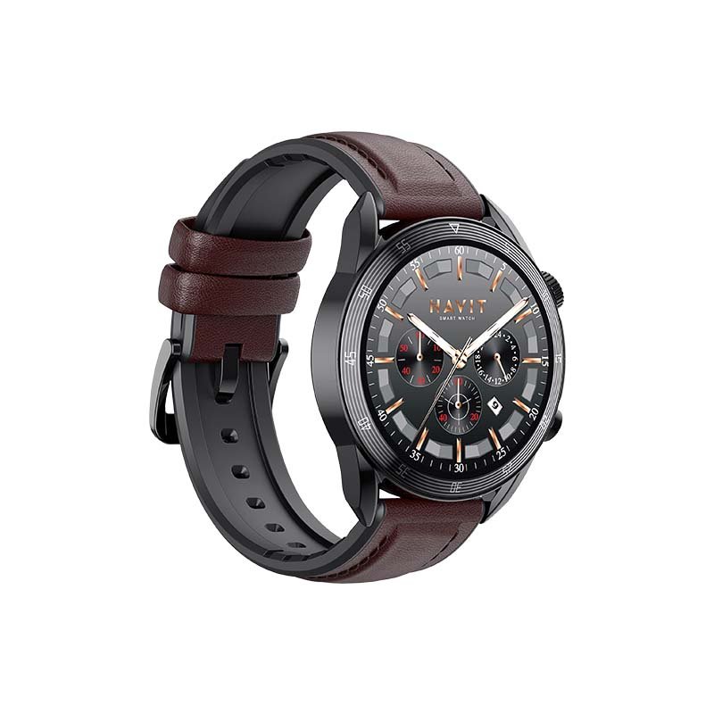 Havit M9030 PRO Relogio Inteligentes Waterproof Smart Watch Full Touch Screen Fitness Price With QI Wireless Charging Smartwatch