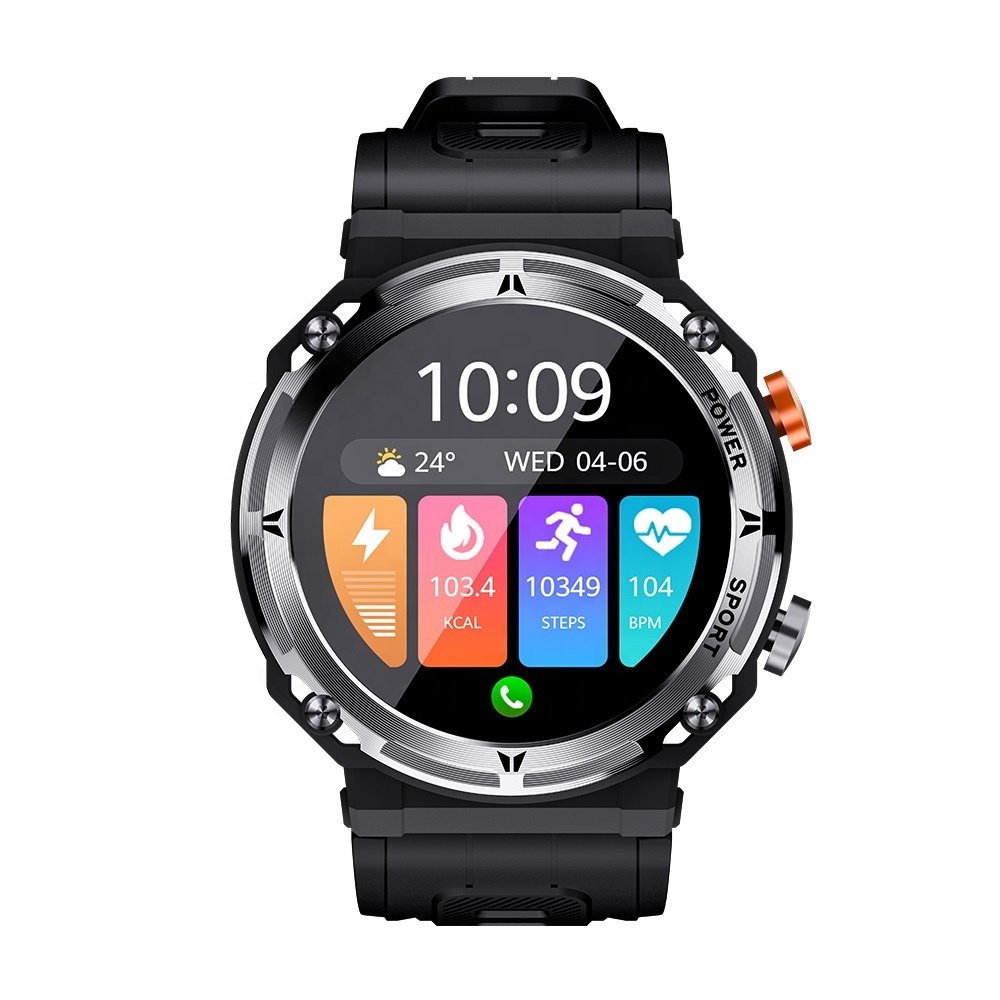 C21 Pro Outdoor Smartwatch IP68 Waterproof 410mAh Big Battery RTL8763EWE Chip FitCloudPro APP Reloj Inteligente Smart Watches