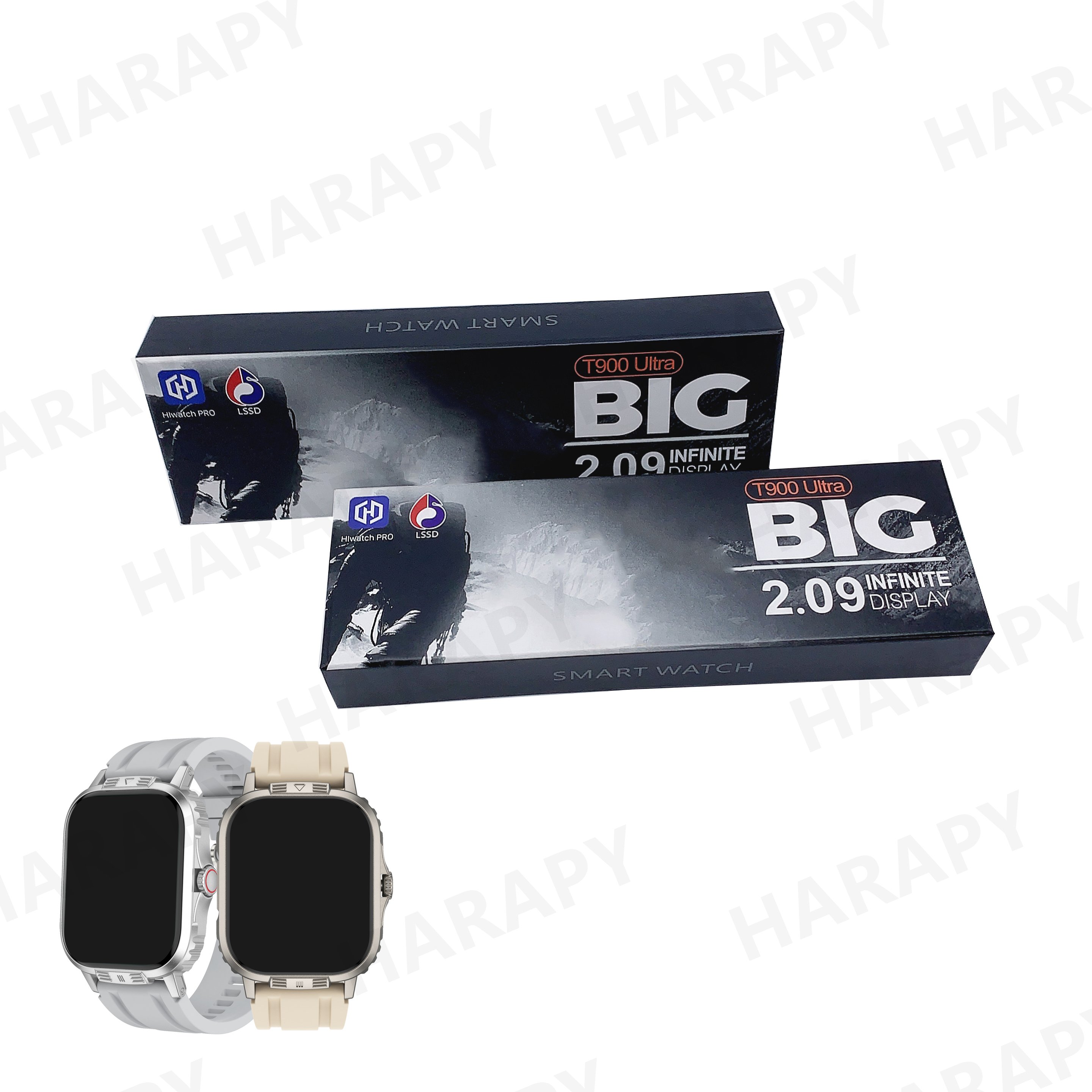 T900 ultra smart watch for BIG 2.09 inch 49mm Wireless sports cheap watches T900ultra smartwatch series 9 8 T800 ultra2 S9 7in1