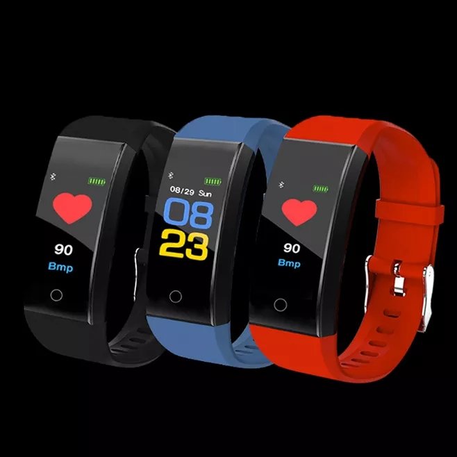 hot sell 115Plus smart Bracelet Heart Rate Blood Pressure Smart Band Fitness Tracker Smartband Blue tooth Wristband Smart Watch