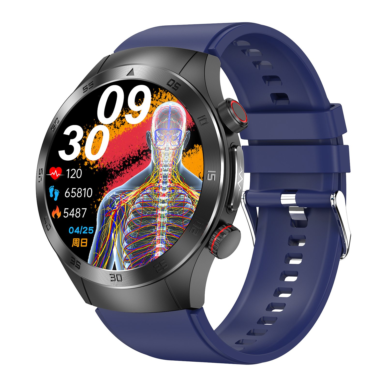 2024 New arrival E800 AMOLED screen reloj inteligeall ECG+PPG BT Call Smart Watch smart watch smartwatch Fashion Health Watch