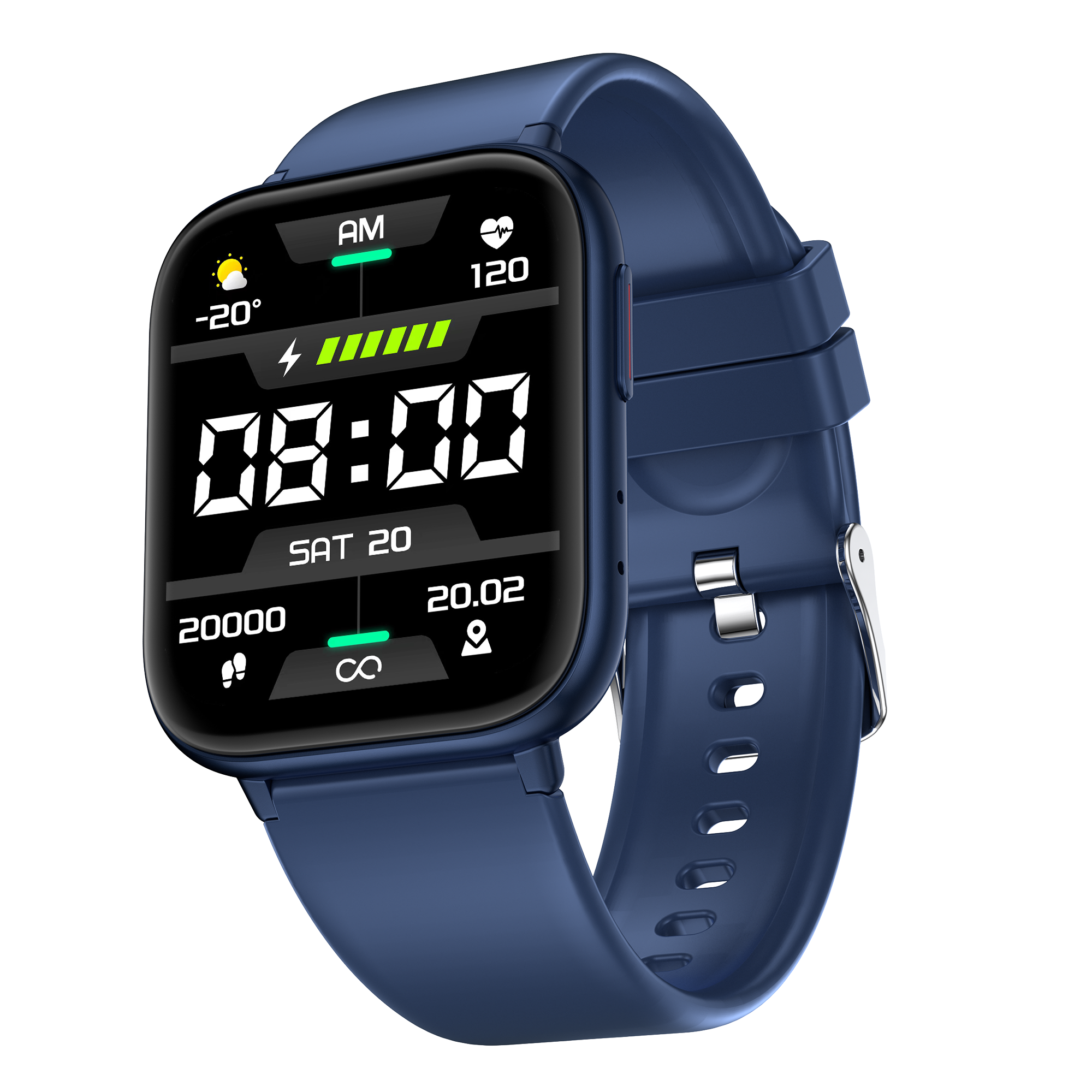 Mens Sports Fitness Band Bracelet Smartwatch Latest RoHS CE Smart Watch