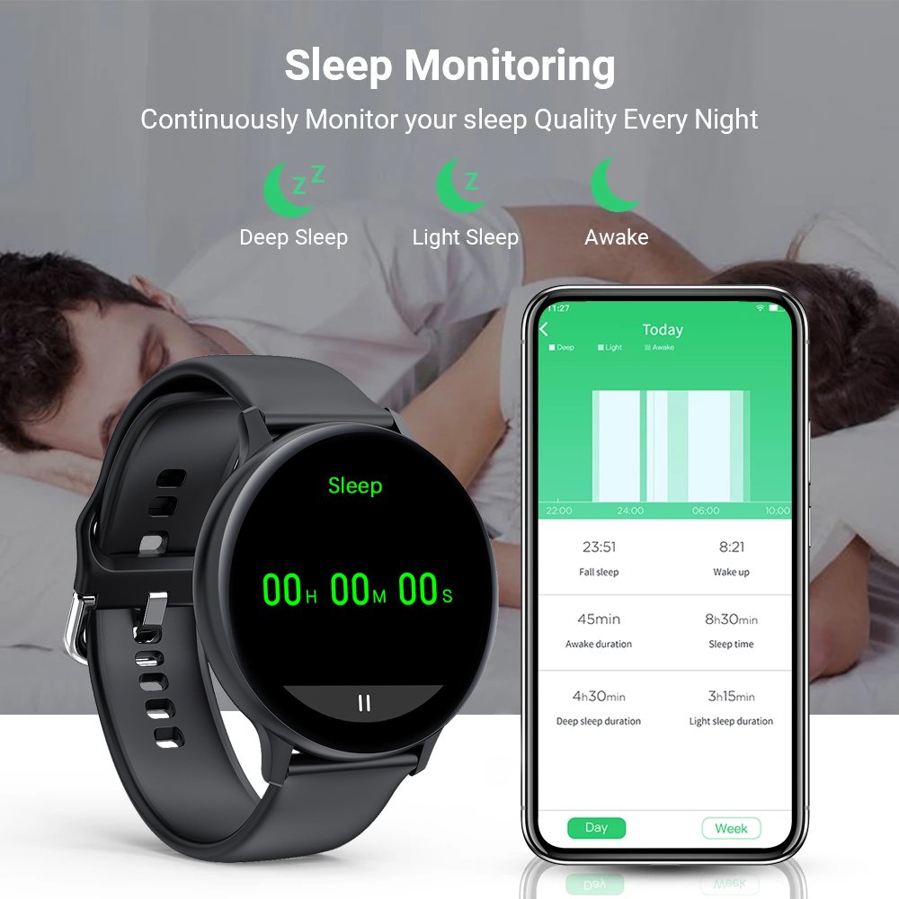 LIGE 2021 Dial Call Smart Watch Men Full Touch Dial Call Fitness Tracker IP67 Waterproof 4G ROM Smartwatch for women