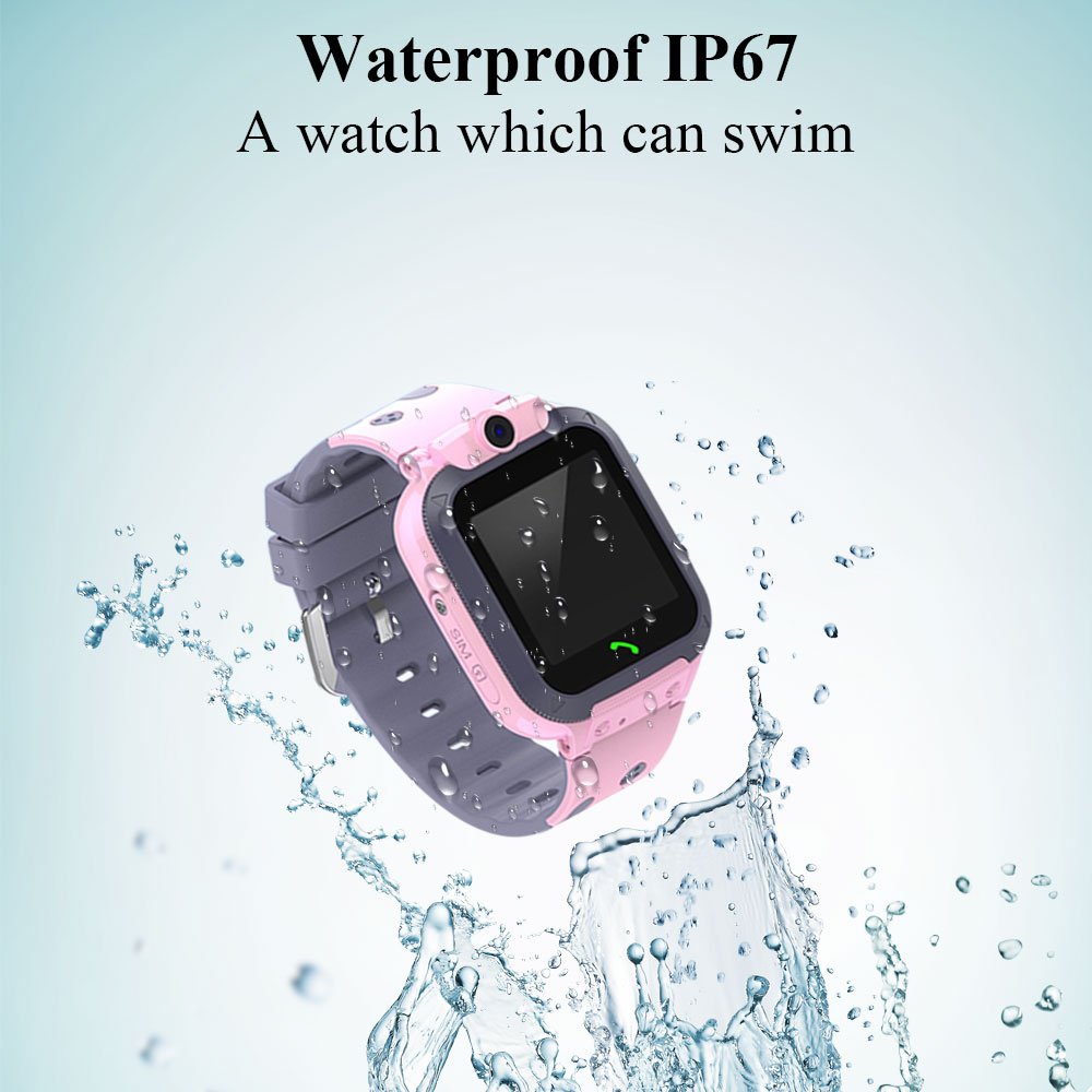 Yuniq Kids Smart Watch Sim Card Hot Sale Gps Watch Kids Q16 Waterproof Ip67 2G Gsm Kids Watch Q12 Q19 Q16