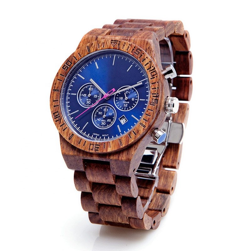 Mens Wooden watches from 100% natural wood handmade personalized engraved men's gifts best gift for men shipping global