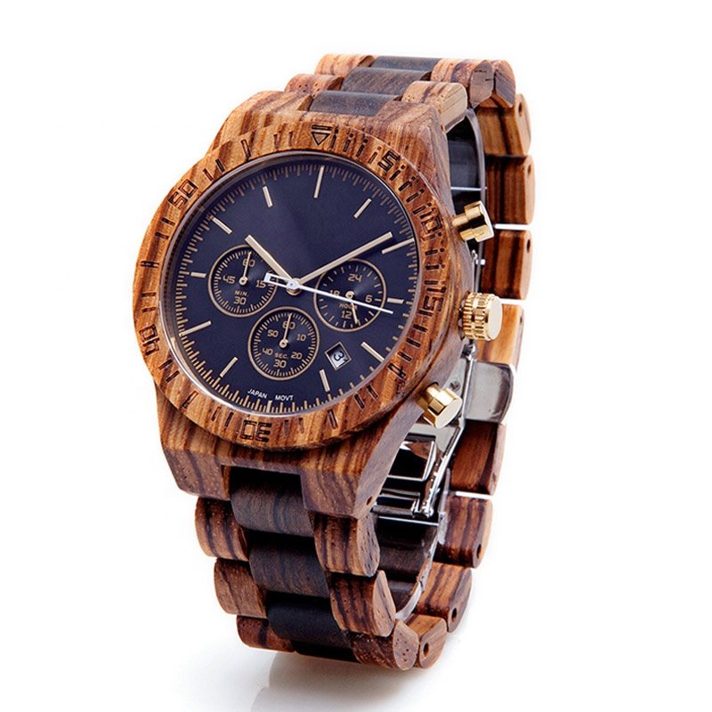 Mens Wooden watches from 100% natural wood handmade personalized engraved men's gifts best gift for men shipping global