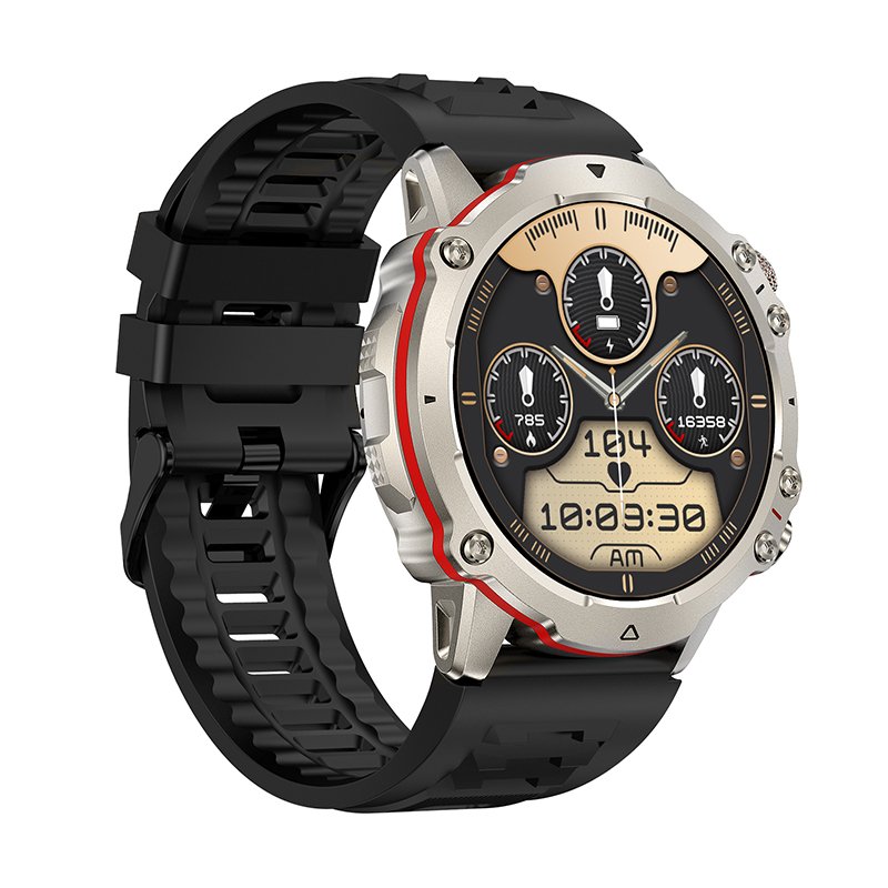 FW09 Measure multiple skin color heart rate blood oxygen BT talk smart watch with encoder 1.43 inch AMOLED resolution 466*466