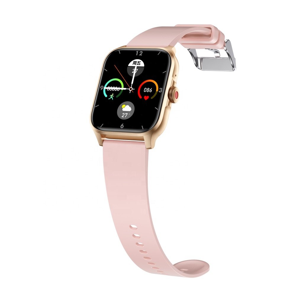 Fashion Smart Watch for Sport BT Call Voice Assistant Hi-Fi Music Heart Rate Inteligente QX15 Smart Watch