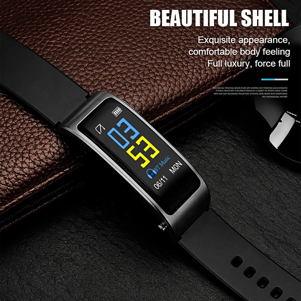 Hot 2 in 1 Y3 Smart Watch Earphone Fitness Tracker Wristband Smart Sport Bracelet BT Earphone For Android IOS Smart Watch Band