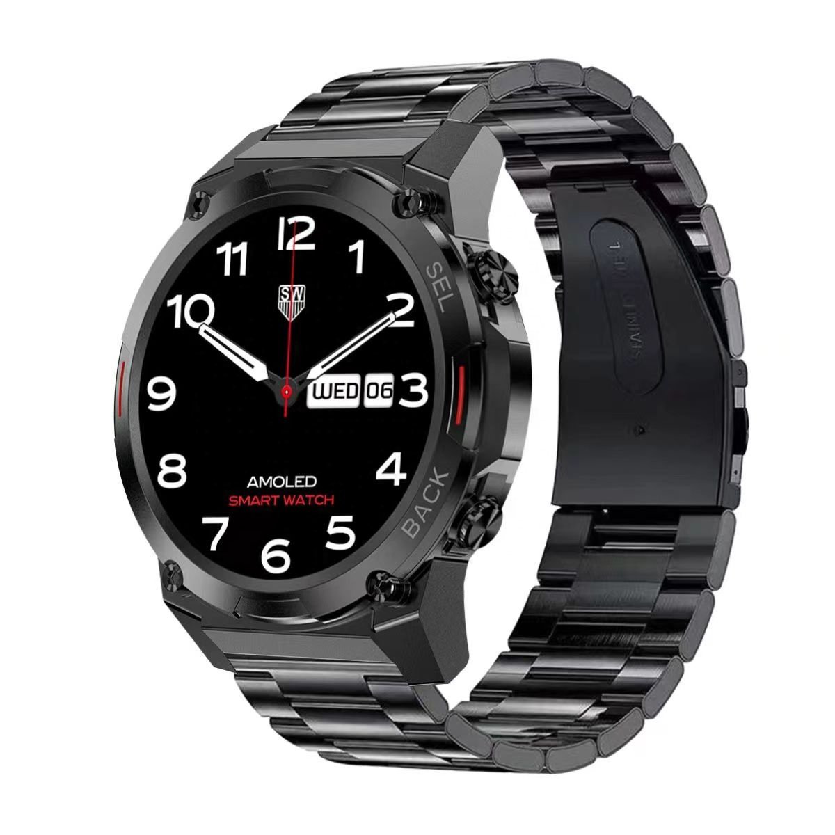 newest 2024 smart watch 1.43" amoled Bluetooth Calling Heart Rate Blood oxygen for Android iOS phone