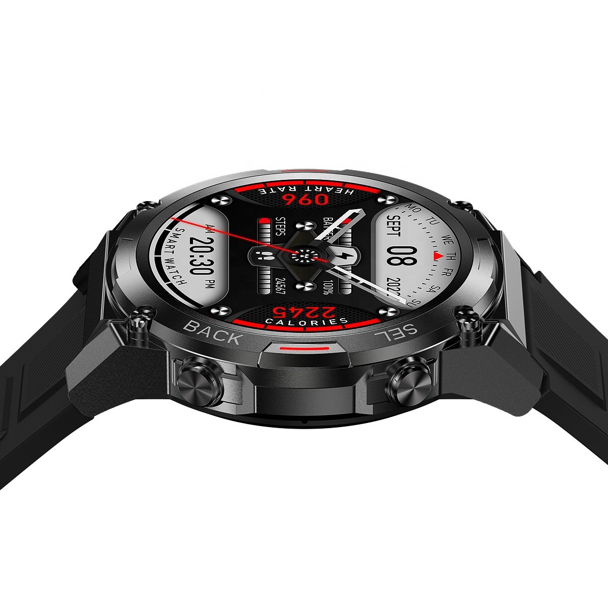 newest 2024 smart watch 1.43" amoled Bluetooth Calling Heart Rate Blood oxygen for Android iOS phone