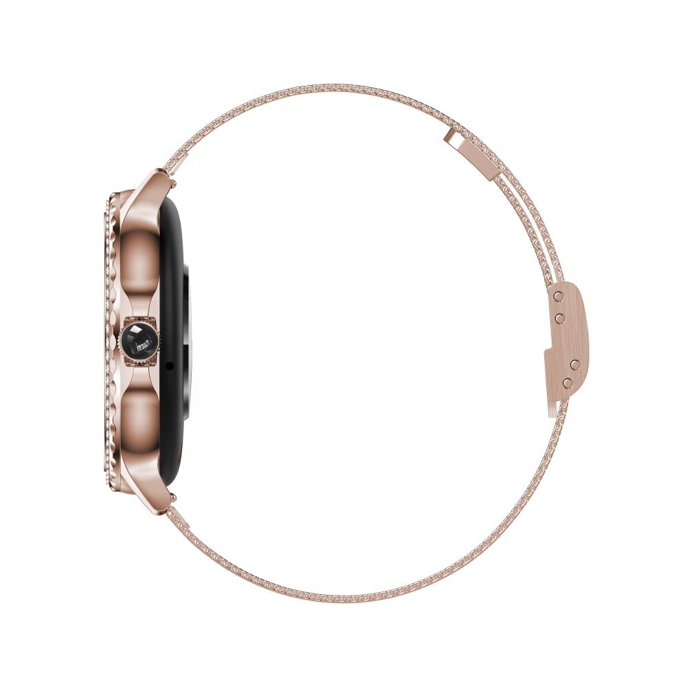 NX19 Ladies Smart Watch Women 2023 1.3" IPS Round Dial Sport BT Call Fitness Tracker Heart Rate Smartwatch for Android IOS