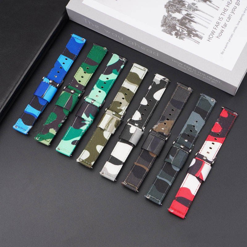 Nylon 22mm Smart Watch Band