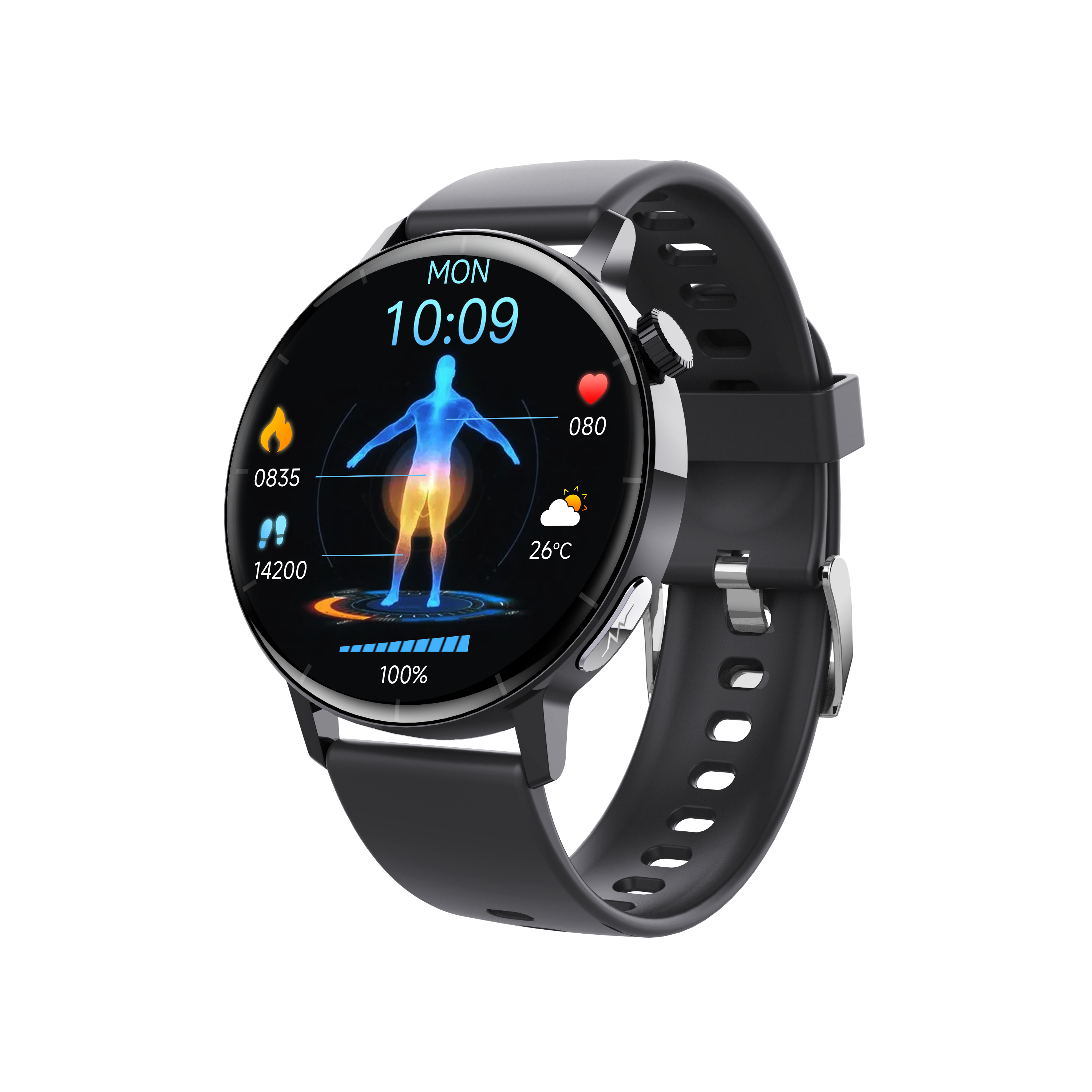 1.41" Full Round HD Screen ECG Smart Watch F67 Pro Sleep Monitoring Smartwatch Stress Monitoring Fitness Tracker smartwatch