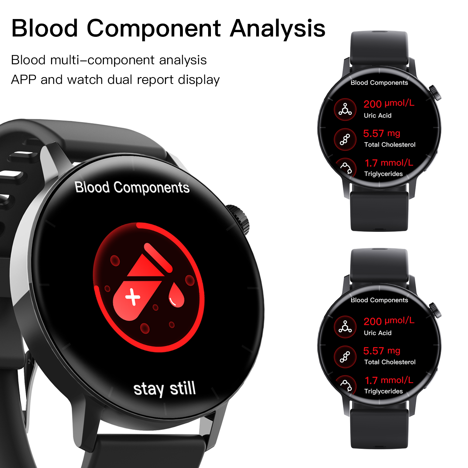 1.41" Full Round HD Screen ECG Smart Watch F67 Pro Sleep Monitoring Smartwatch Stress Monitoring Fitness Tracker smartwatch