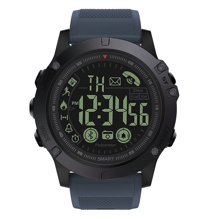 China 5ATM Outdoor Men ios Smart Watch Rugged Fashion Big Screen Round Smartwatch