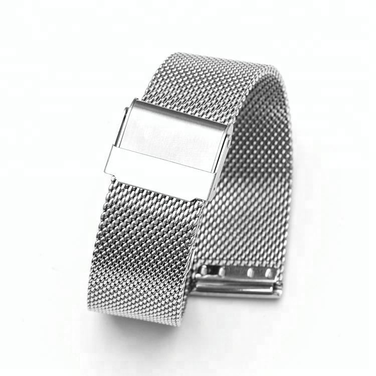 Top quality Milanese watch band mesh bracelet Stainless Steel smart watch straps for universal watches 18 20 21 22mm