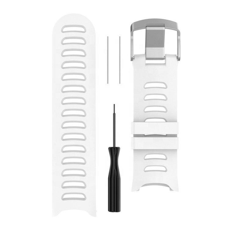 Replacement watch bands strap wristband for Garmin forerunner 610 smart watch bracelet with Tools