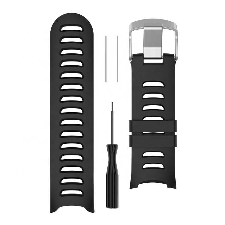 Replacement watch bands strap wristband for Garmin forerunner 610 smart watch bracelet with Tools
